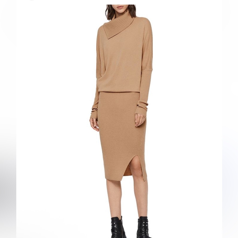 All Saint Sofi Knit Sweater Dress NWOT